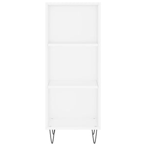 Credenza Bianca 34,5x32,5x180 cm in Legno Multistrato 3189821