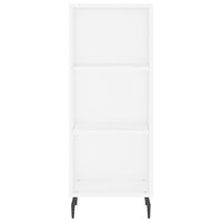 Credenza 34,5x32,5x180 cm in Legno Multistrato Bianco Lucido 3189847