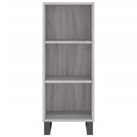 Credenza Grigio Sonoma 34,5x32,5x180 cm in Legno Multistrato 3189859