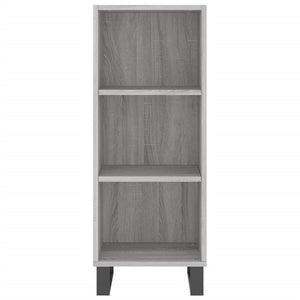 Credenza Grigio Sonoma 34,5x32,5x180 cm in Legno Multistrato 3189859