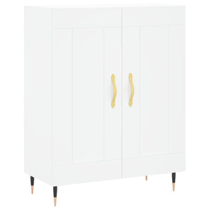Credenza Bianca 69,5x34x180 cm in Legno Multistrato 3189933