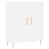 Credenza Bianca 69,5x34x180 cm in Legno Multistrato 3189941