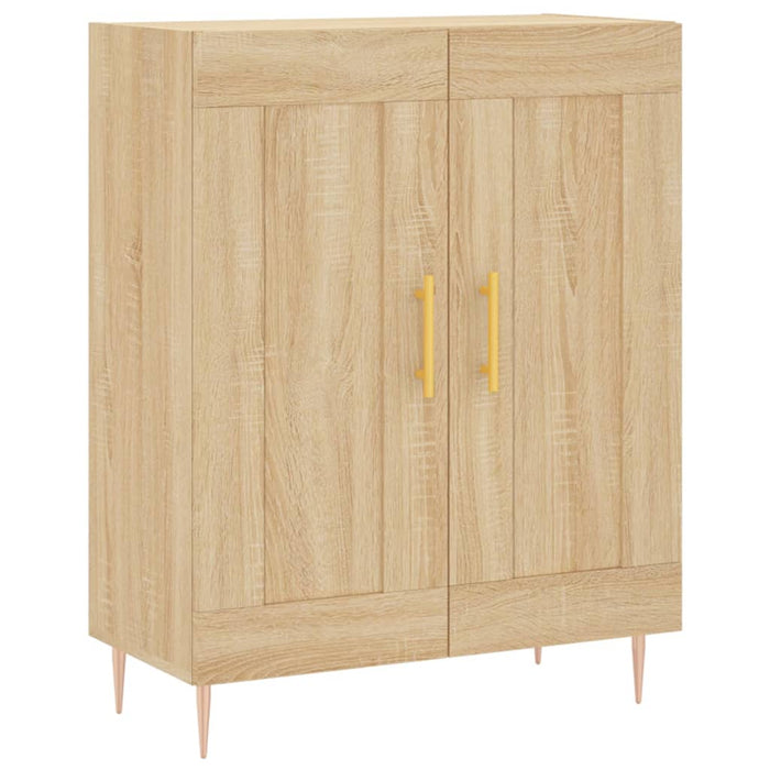 Credenza Rovere Sonoma 69,5x34x180 cm in Legno Multistrato 3189944