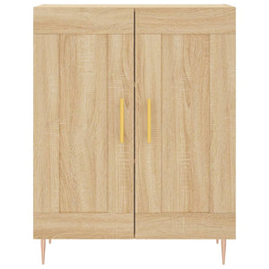 Credenza Rovere Sonoma 69,5x34x180 cm in Legno Multistrato 3189944