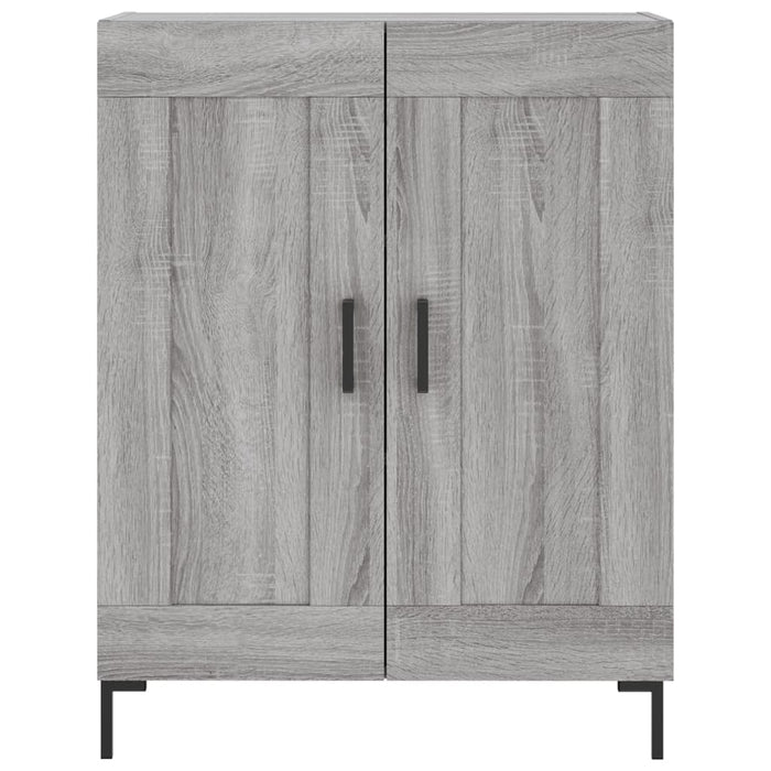 Credenza cassettiera mobile contenitore organizer cucina soggiorno salotto alto sonoma 695 x 34 x 180 cm legno ingegnerizzato grigio 02_0035424