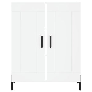 Credenza Bianca 69,5x34x180 cm in Legno Multistrato 3189965
