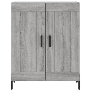 vidaXL Credenza Grigio Sonoma 69,5x34x180 cm in Legno Multistrato