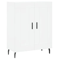 Credenza Bianca 69,5x34x180 cm in Legno Multistrato 3189973