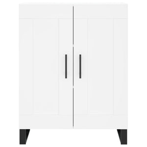 Credenza Bianca 69,5x34x180 cm in Legno Multistrato 3189981