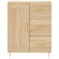 Credenza Rovere Sonoma 69,5x34x180 cm in Legno Multistrato 3190008