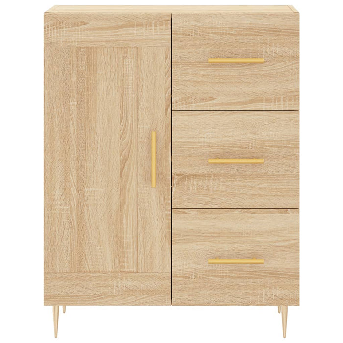 Credenza Rovere Sonoma 69,5x34x180 cm in Legno Multistrato 3190008