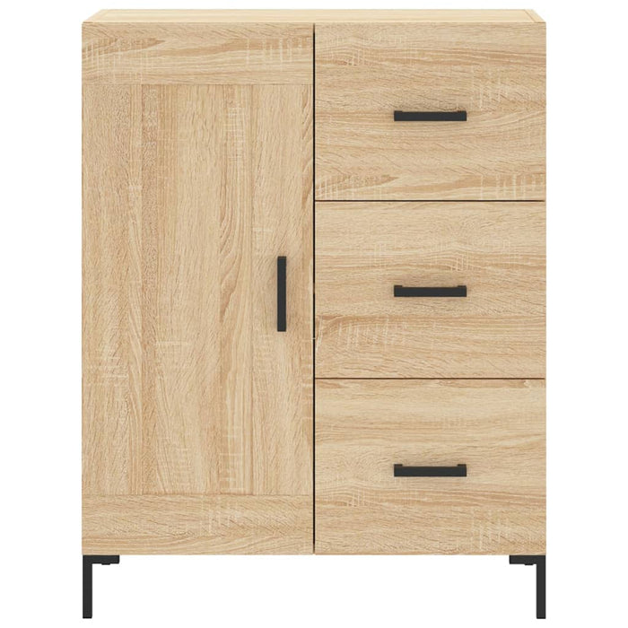 vidaXL Credenza Rovere Sonoma 69,5x34x180 cm in Legno Multistrato