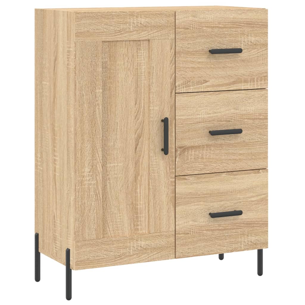 Credenza Rovere Sonoma 69,5x34x180 cm in Legno Multistrato 3190032