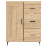 vidaXL Credenza Rovere Sonoma 69,5x34x180 cm in Legno Multistrato