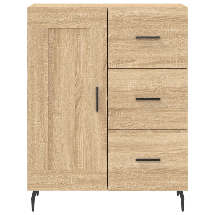 vidaXL Credenza Rovere Sonoma 69,5x34x180 cm in Legno Multistrato
