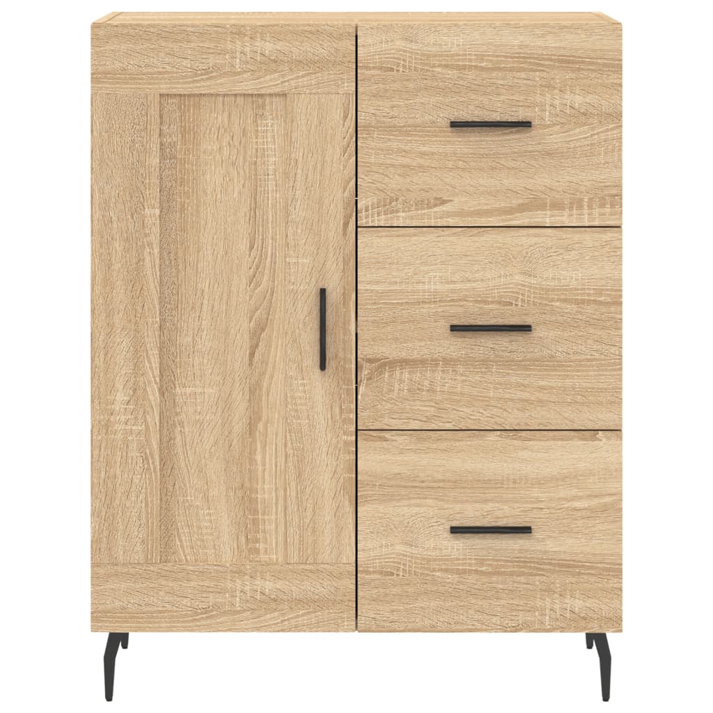 Credenza Rovere Sonoma 69,5x34x180 cm in Legno Multistrato 3190040