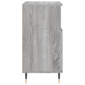 Credenze 2 pz Grigio Sonoma in Legno Multistrato 3190123