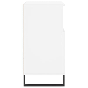 Credenze 2 pz Bianche in Legno Multistrato 3190133