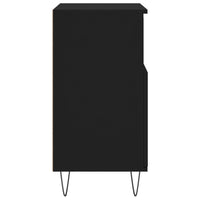 Credenze 3 pz Nere in Legno Multistrato 3190150