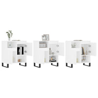 Credenze 3 pz Bianco in Legno Multistrato 3190157