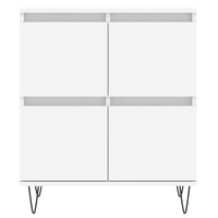 Credenze 2 pz Bianche in Legno Multistrato 3190173