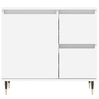 Set Mobili da Bagno 3 pz Bianco in Legno Multistrato 3190213