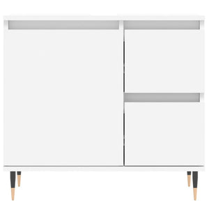 Set Mobili da Bagno 3 pz Bianco in Legno Multistrato 3190213