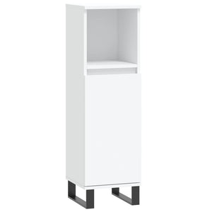 Set Mobili da Bagno 3 pz Bianco in Legno Multistrato 3190283