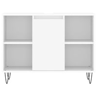 vidaXL Set Mobili da Bagno 3 pz Bianco in Legno Multistrato