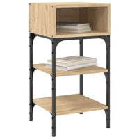 Comodini 2 pz-Set di 2 Tavolino da notte Rovere Sonoma 35x34,5x70 cm in Legno Multistrato