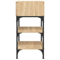 Comodini 2 pz-Set di 2 Tavolino da notte Rovere Sonoma 35x34,5x70 cm in Legno Multistrato