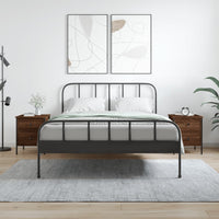 Comodini 2 pz Rovere Marrone 40x42x50 cm in Legno Multistrato 825992