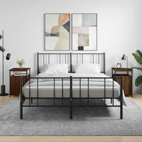 Comodini Rovere Marrone 2 pz-Set di 2 Tavolino da notte 40x42x60 cm Legno Multistrato 234939