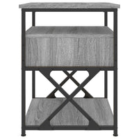 Comodini 2 pz Grigio Sonoma 40x42x55 cm in Legno Multistrato 826080