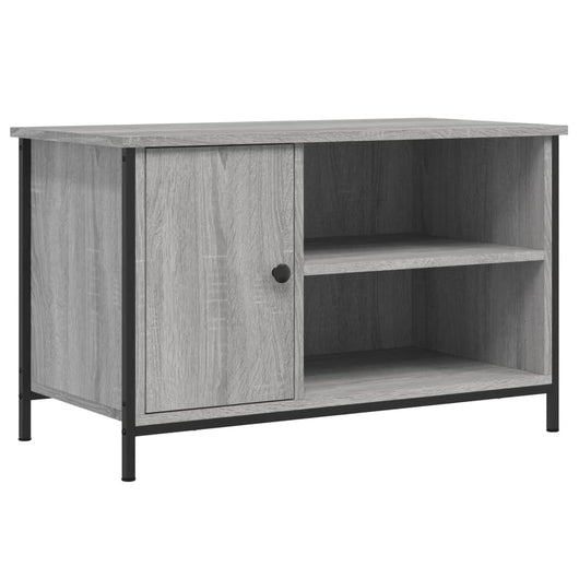 Mobile Porta TV Grigio Sonoma 80x40x50 cm in Legno Multistrato 832771