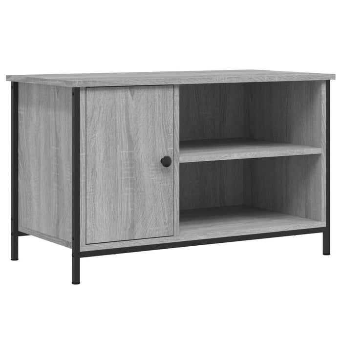 Mobile Porta TV Grigio Sonoma 80x40x50 cm in Legno Multistrato 832771
