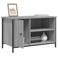 Mobile Porta TV Grigio Sonoma 80x40x50 cm in Legno Multistrato 832771