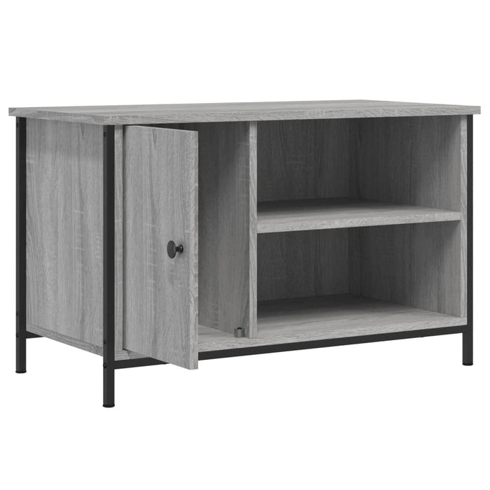 Mobile Porta TV Grigio Sonoma 80x40x50 cm in Legno Multistrato 832771