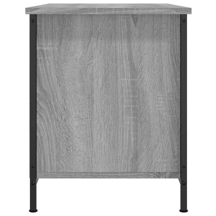 Mobile Porta TV Grigio Sonoma 80x40x50 cm in Legno Multistrato 832771