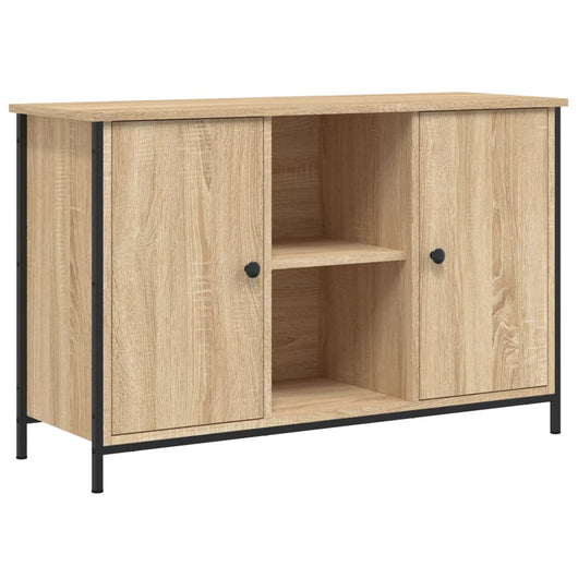 Mobile Porta TV Rovere Sonoma 100x35x65 cm in Legno Multistrato 832779