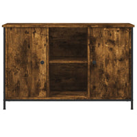 Mobile TV-Credenza per TV-Console TV Rovere Fumo 100x35x65 cm in Legno Multistrato