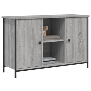 Mobile TV-Credenza TV-Console TV Grigio Sonoma 100x35x65 cm in Legno Multistrato