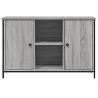 Mobile TV-Credenza TV-Console TV Grigio Sonoma 100x35x65 cm in Legno Multistrato
