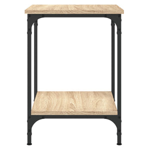 Tavolino da Salotto Rovere Sonoma 40x40x55 cm Legno Multistrato 832824