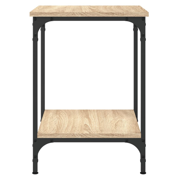Tavolino da Salotto Rovere Sonoma 40x40x55 cm Legno Multistrato 832824