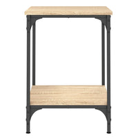 Tavolino da Salotto Rovere Sonoma 40x40x55 cm Legno Multistrato