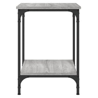 Tavolino da Salotto Grigio Sonoma 40x40x55 cm Legno Multistrato 832826