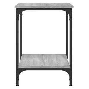 Tavolino da Salotto Grigio Sonoma 40x40x55 cm Legno Multistrato 832826