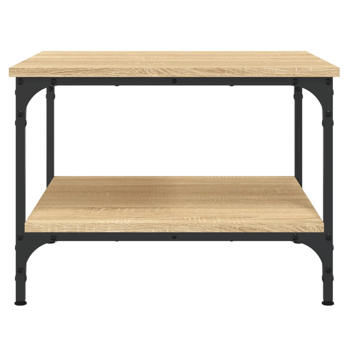 Tavolino da Salotto Rovere Sonoma 55x55x40 cm Legno Multistrato 832829