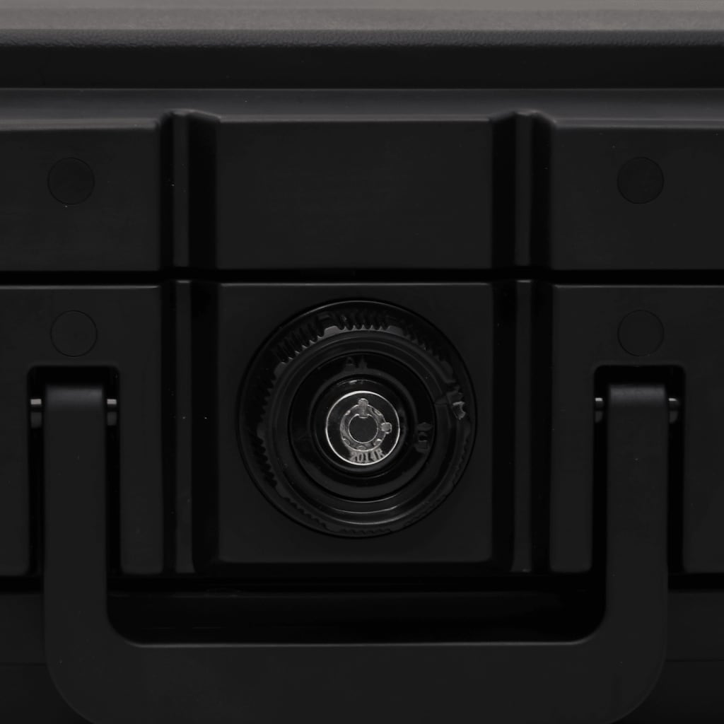 Cassetta di Sicurezza Nera 44x37x16,5 cm 154961